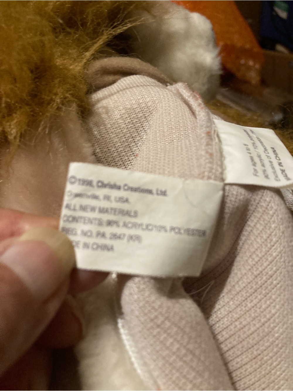Vintage Chrisha Playful Plush lion Halloween costume for kids - Picture 8 of 11
